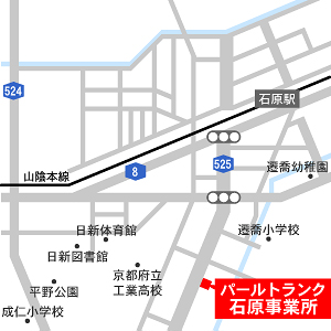 福知山石原事業所地図