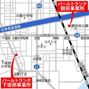 額田事業所地図