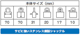 ディスカス 24IB/70本体サイズ